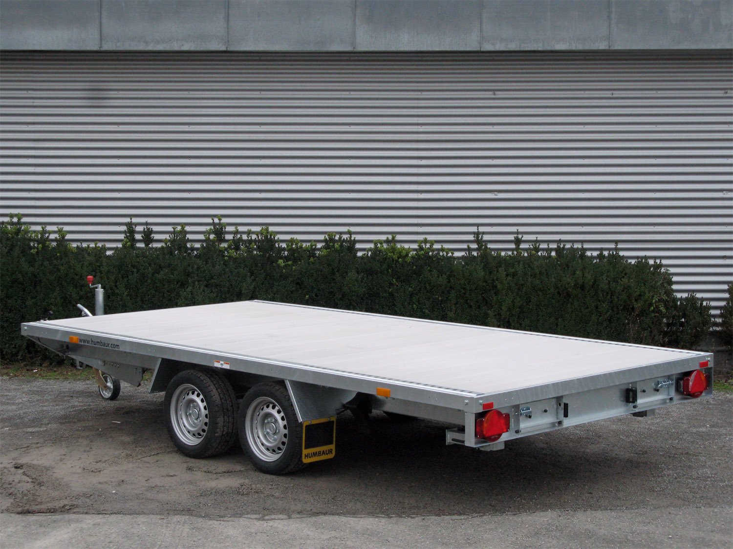Humbaur Universal 3500 Aluboden, Seilwinde, Rampen - Image 6