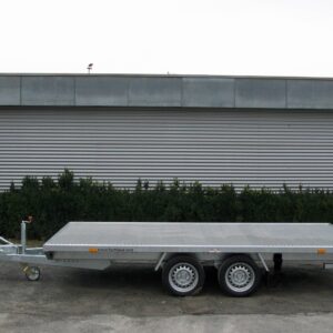 Humbaur Universal 3500 Aluboden, Seilwinde, Rampen