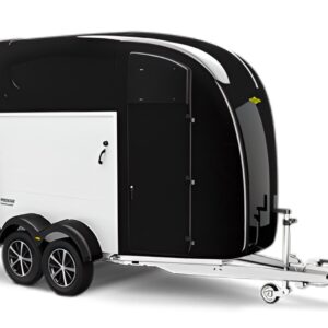 Humbaur Pegasus 2700 S Alu Aerodynamischer Poly-Aluaufbau | EquiDrive® PLUS S Fahrwerk