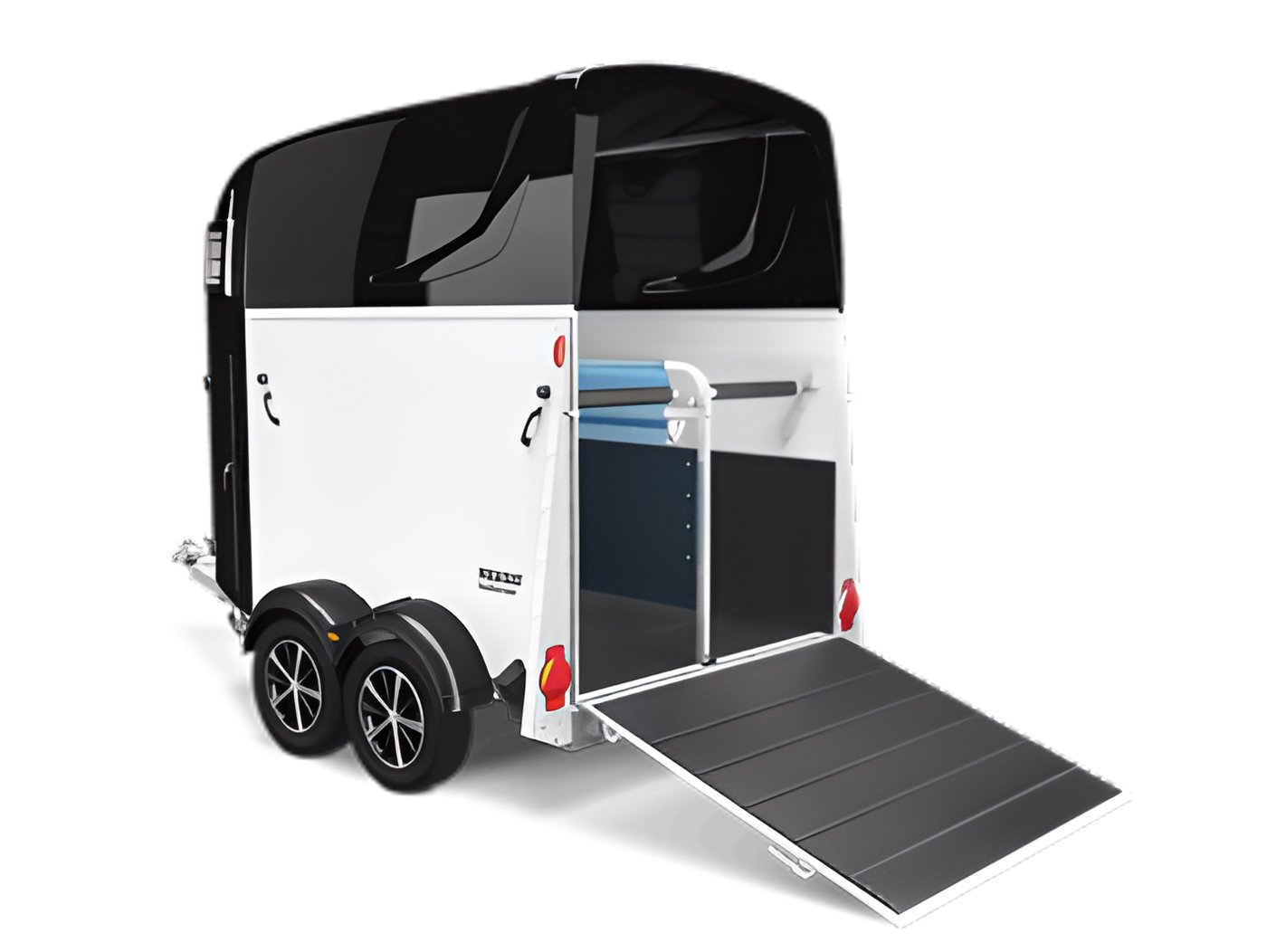 Humbaur Pegasus 2700 S Alu Aerodynamischer Poly-Aluaufbau | EquiDrive® PLUS S Fahrwerk - Image 2