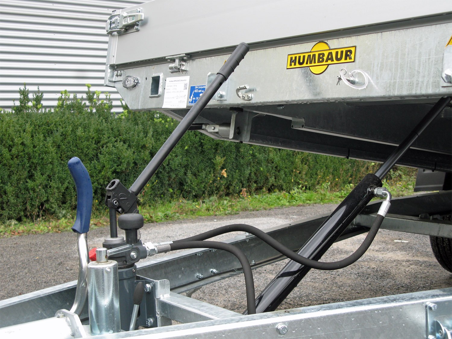 Humbaur MTKA 354722 Allcomfort Bordwände 200 mm Holzboden - Image 5