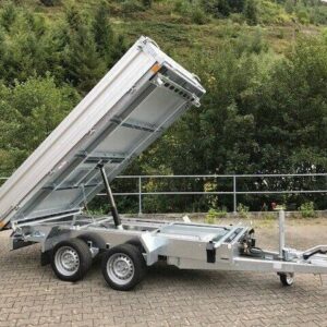 Dreiseitenkipper Humbaur HTK 3000.31 – 3.000kg elektrisch kippbar!