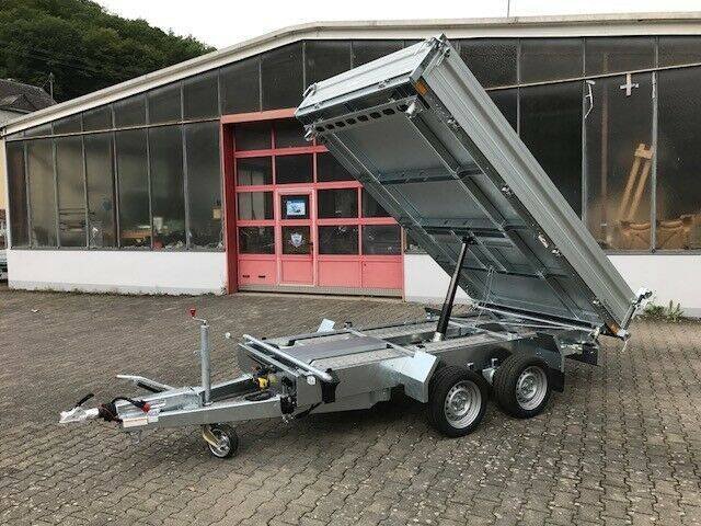 Dreiseitenkipper Humbaur HTK 3500.31 – 3.500kg elektrisch kippbar mit Nothandpumpe - Image 2
