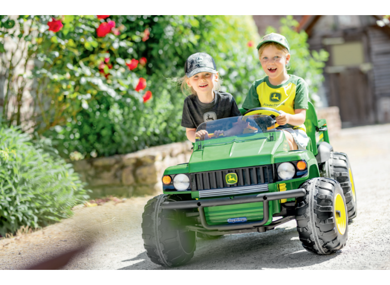 Peg Perego John Deere Gator HPX 12V Elektroauto für Kinder - Image 3