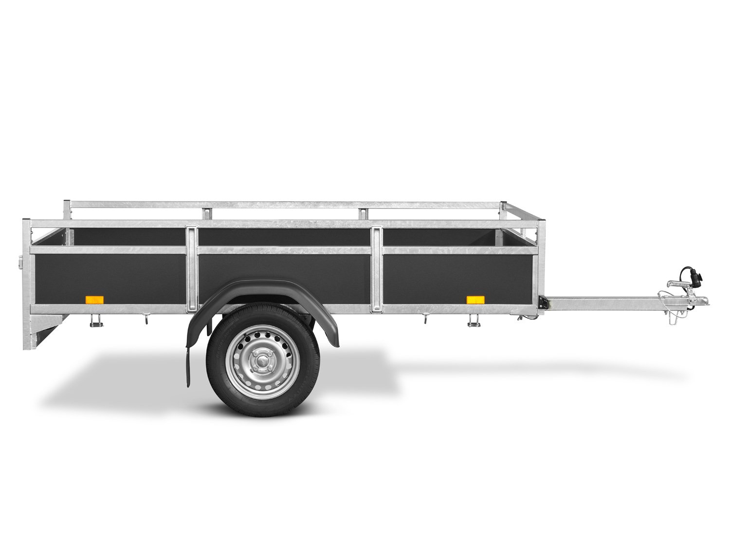 Saris CW 255 133 750 1 Kastenanhänger mit feuerverzinkter Stahlreling - Image 2