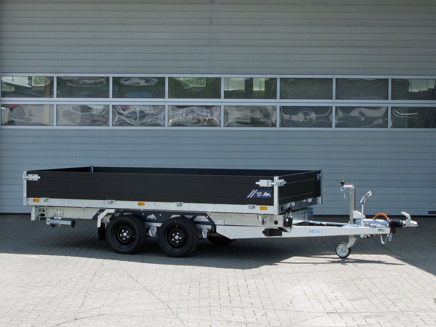 Saris K3 356 184 3500 2 HD E Profi Heavy Duty Rampen, Stützen, Nothandpumpe