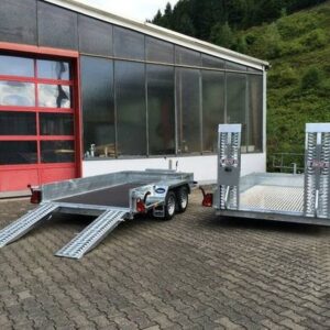 Tieflader Saris Magnum Explorer 300 – tiefer Baggeranhänger