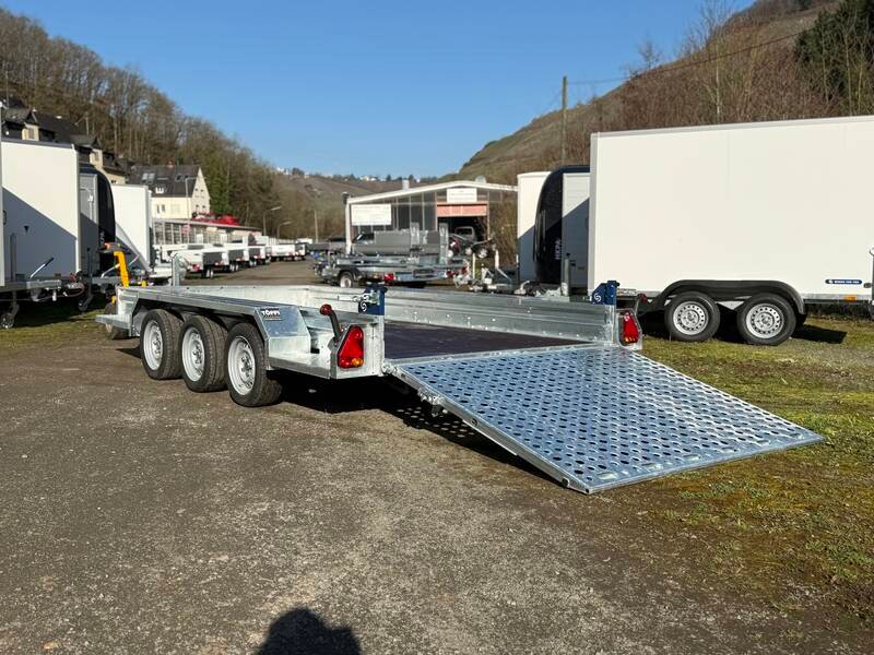 Tieflader Saris Magnum S MG 400 182 3500 3 – 4 Meter Baumaschinenanhänger Tridem - Image 3