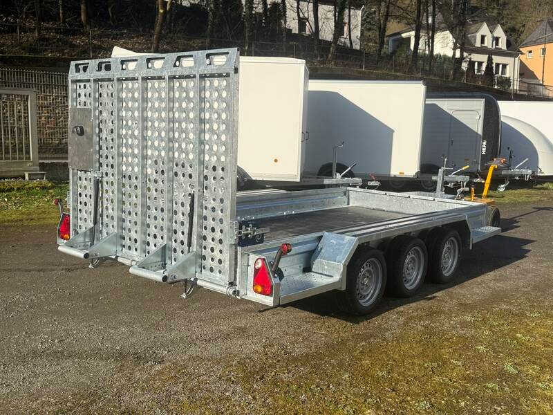 Tieflader Saris Magnum S MG 400 182 3500 3 – 4 Meter Baumaschinenanhänger Tridem - Image 5