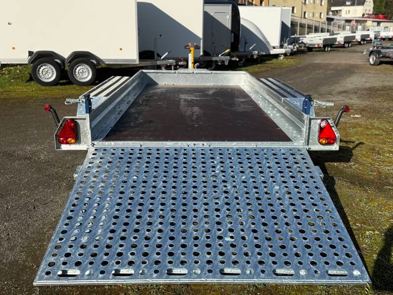 Tieflader Saris Magnum S MG 400 182 3500 3 – 4 Meter Baumaschinenanhänger Tridem - Image 11