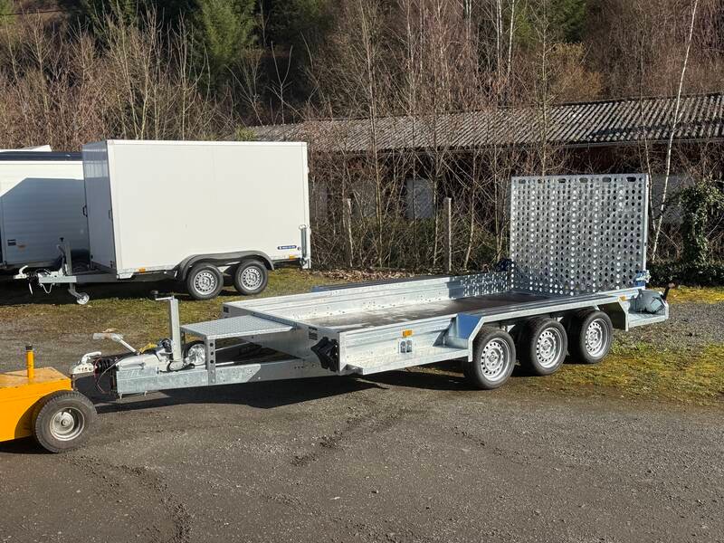 Tieflader Saris Magnum S MG 400 182 3500 3 – 4 Meter Baumaschinenanhänger Tridem - Image 7