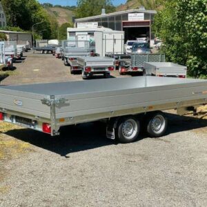 Hochlader Saris PL 406 204 2700 kg – mit niedrig Fahrwerk