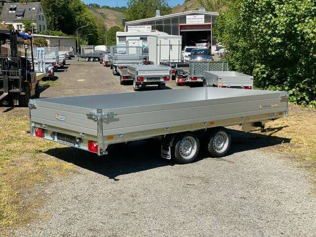 Hochlader Saris PL 406 204 2700 kg – mit niedrig Fahrwerk