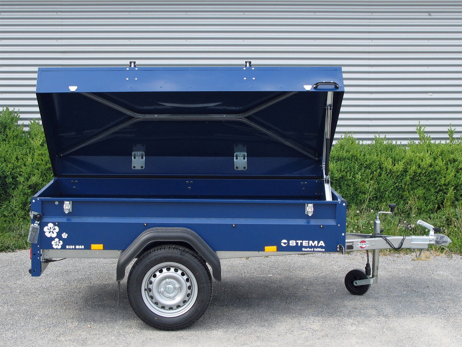 STEMA BLUE MAN 750 Camping Trailer mit abschließbarem Deckel - Image 2