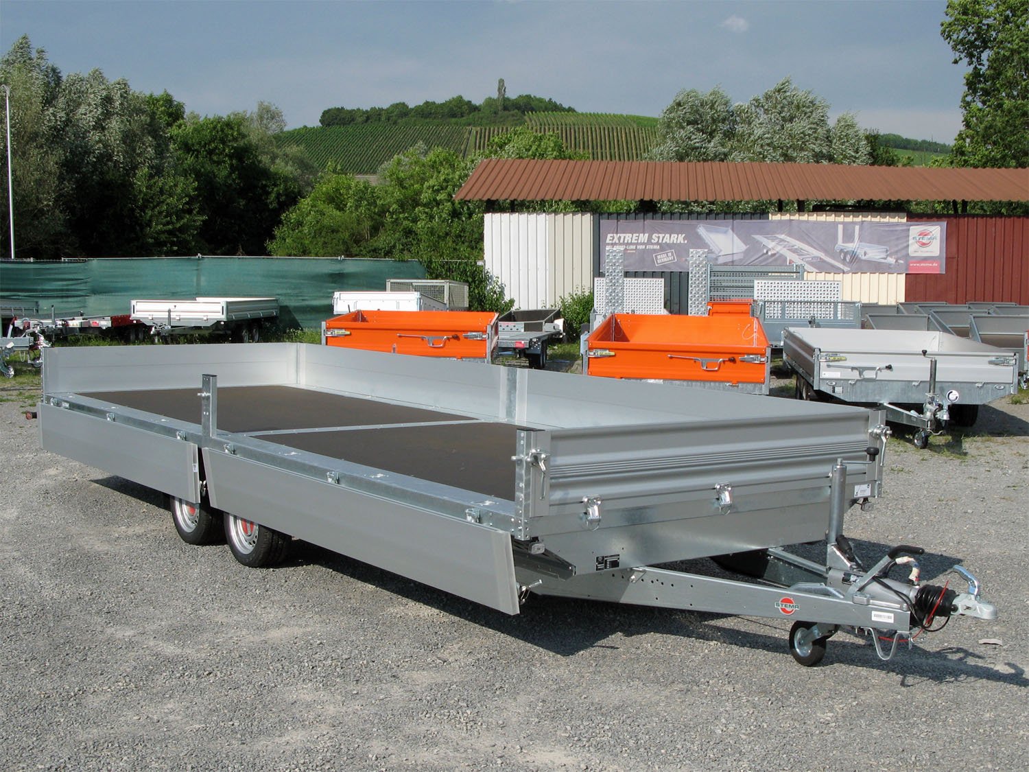 STEMA SH O2 35-62-22.2 Auffahrpaket Alu Auffahrrampen, Kurbelstützen - Image 7