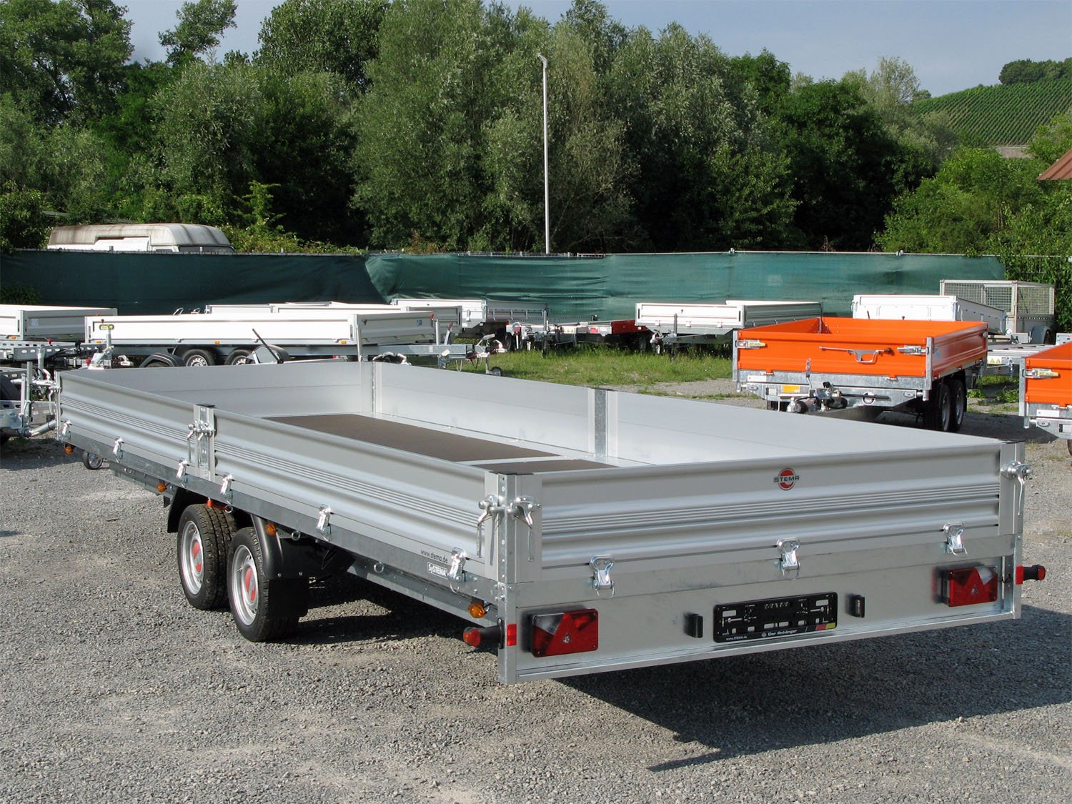 STEMA SH O2 35-62-22.2 Auffahrpaket Alu Auffahrrampen, Kurbelstützen - Image 9