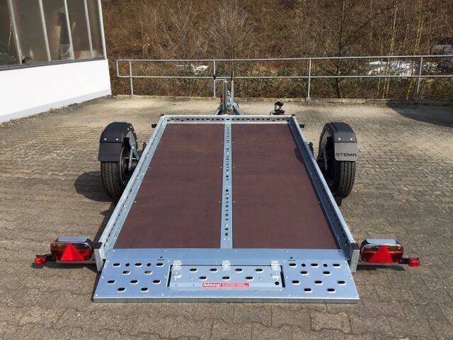 Motorradanhänger Stema WOM XT STS XT O2 13-25-15.1 Absenkanhänger – Ideal für 2 Motorräder! - Image 2